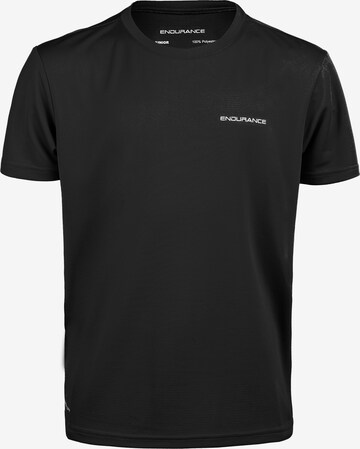 ENDURANCE Performance Shirt 'Vernon' in Black: front