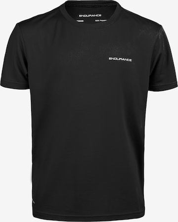 ENDURANCE Functioneel shirt 'Vernon' in Zwart: voorkant