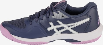 Chaussure de sport 'Game FF Clay/OC' ASICS en bleu : devant