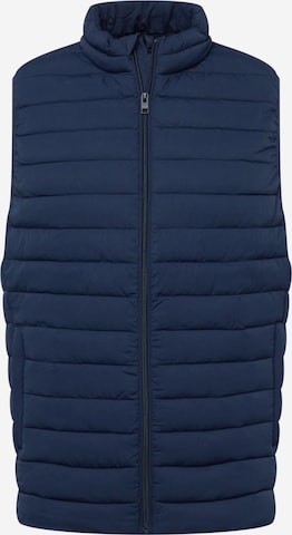 Gilet di JACK & JONES in blu: frontale