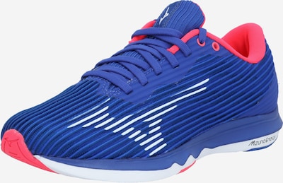 MIZUNO Sportschuh in blau / pink / weiß, Produktansicht