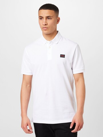 HUGO T-shirt 'Dereso232' i vit: framsida
