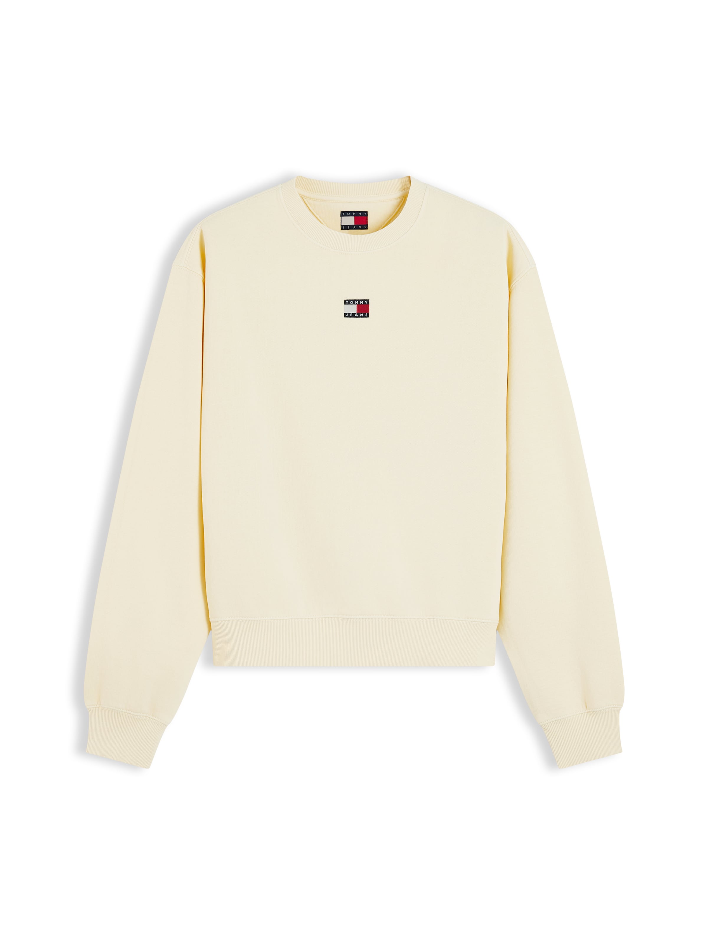 Tommy Jeans Свитшот в Желтый: спереди