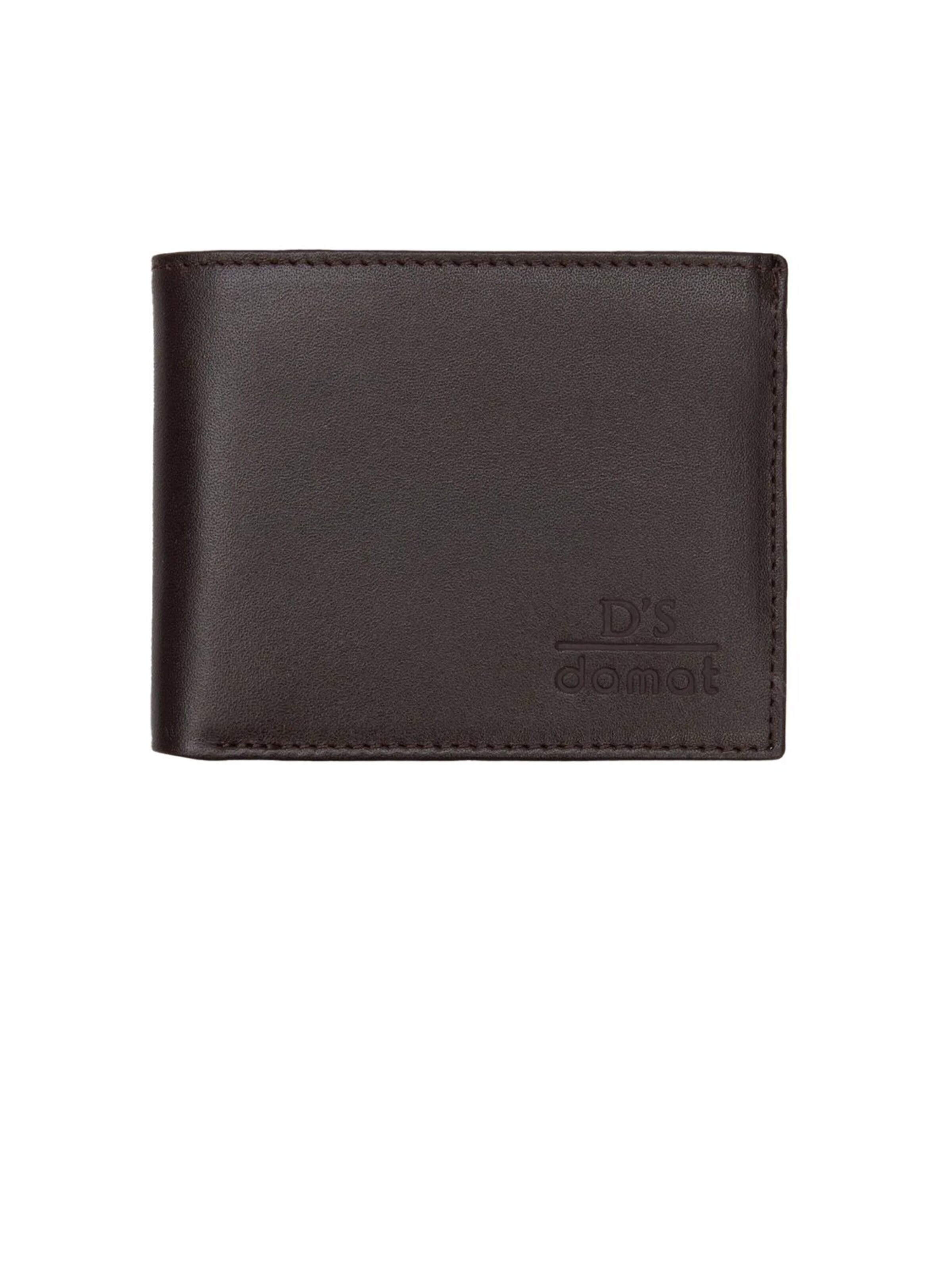 Porte-monnaies D’S Damat en marron : devant