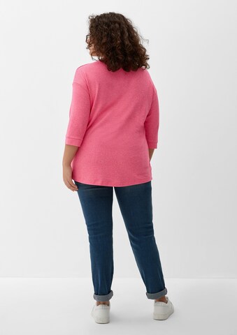 TRIANGLE Pullover in Pink