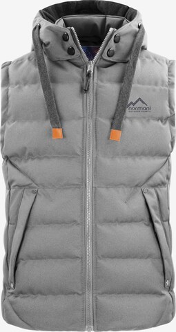 Gilet de sport 'Yuquot' normani en gris : devant