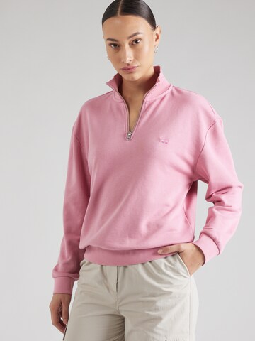 LEVI'S ® Sweatshirt 'Everyday 1/4 Zip' in Pink: predná strana