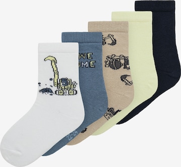 Chaussettes 'NMMVAGN' NAME IT en beige : devant