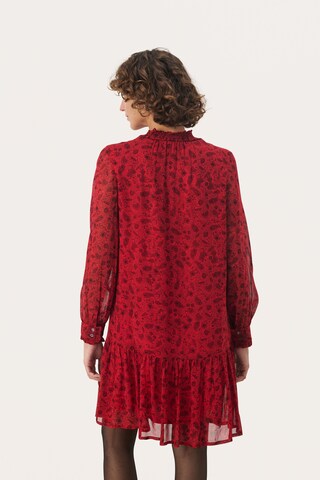 Robe 'Mikaela' Part Two en rouge