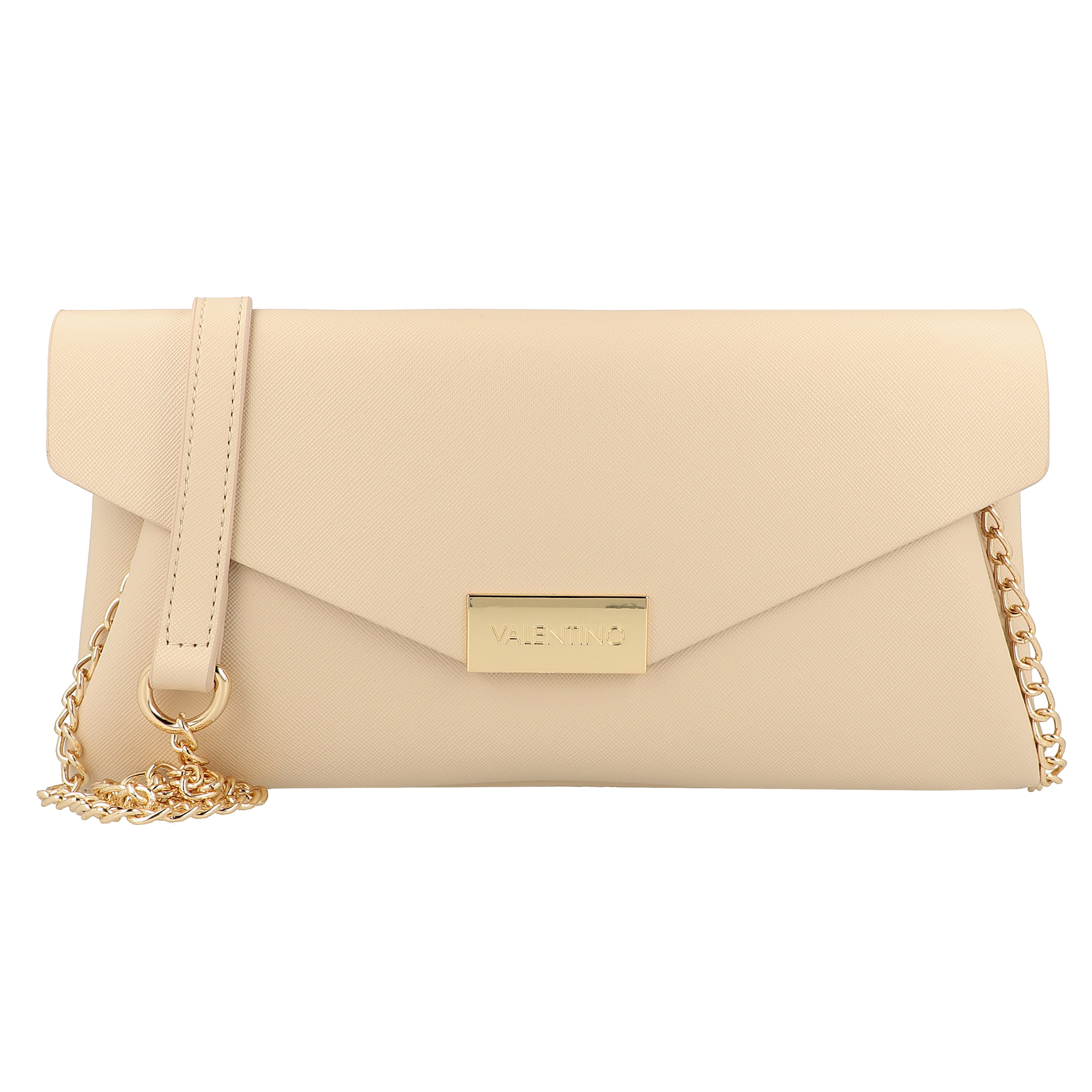 VALENTINO Clutch 'Arpie' in Beige: voorkant