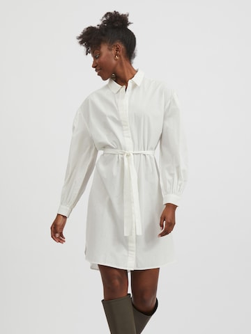 VILA Shirt Dress 'Tylla' in White: front