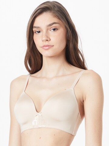 Dorina T-Shirt BH 'FILI' in Beige: Vorderseite