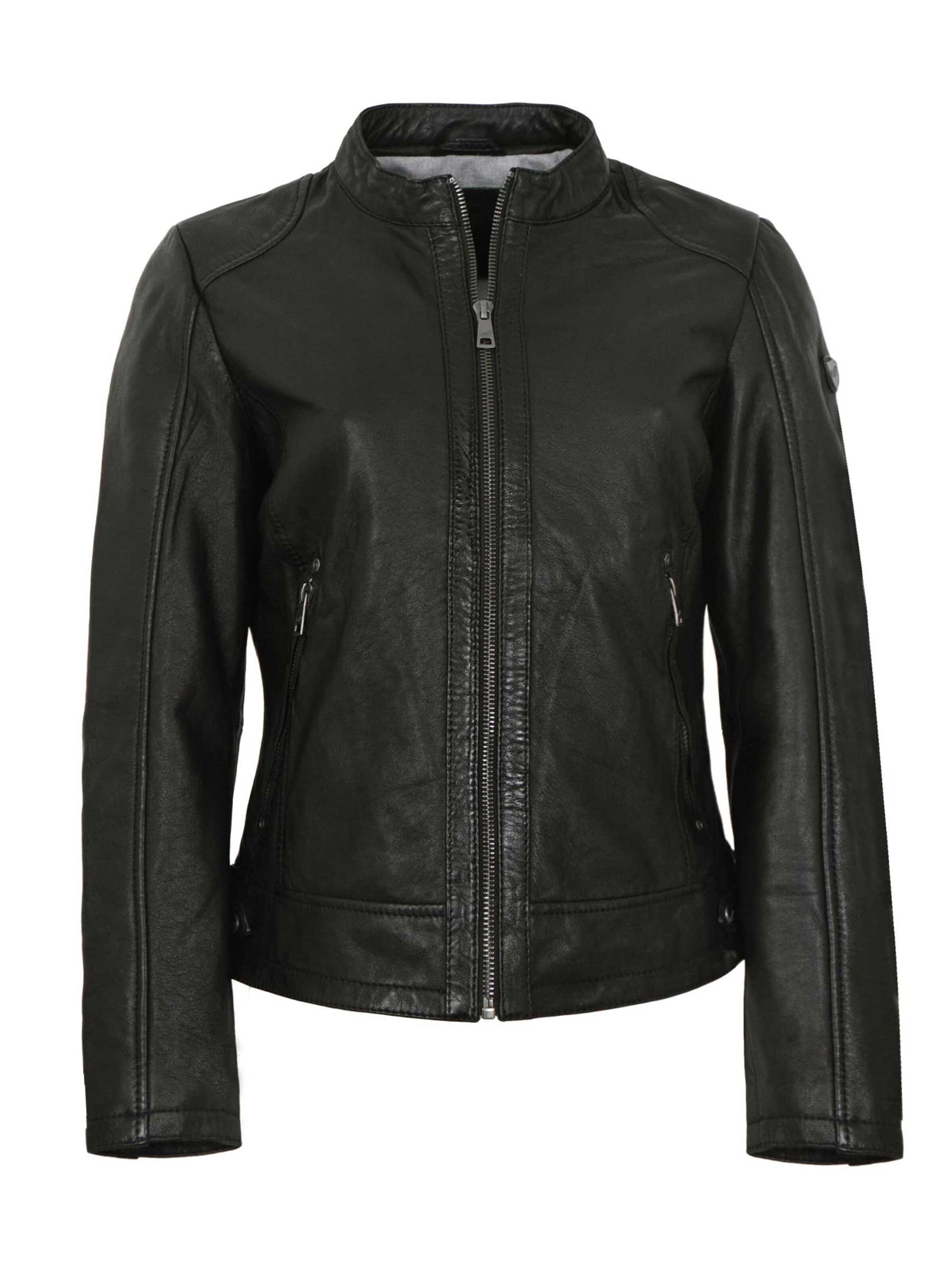 Veste mi-saison 'MWYouvie' Mauritius en noir : devant