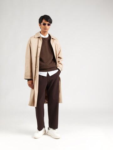 Lyle & Scott - Sweatshirt em castanho