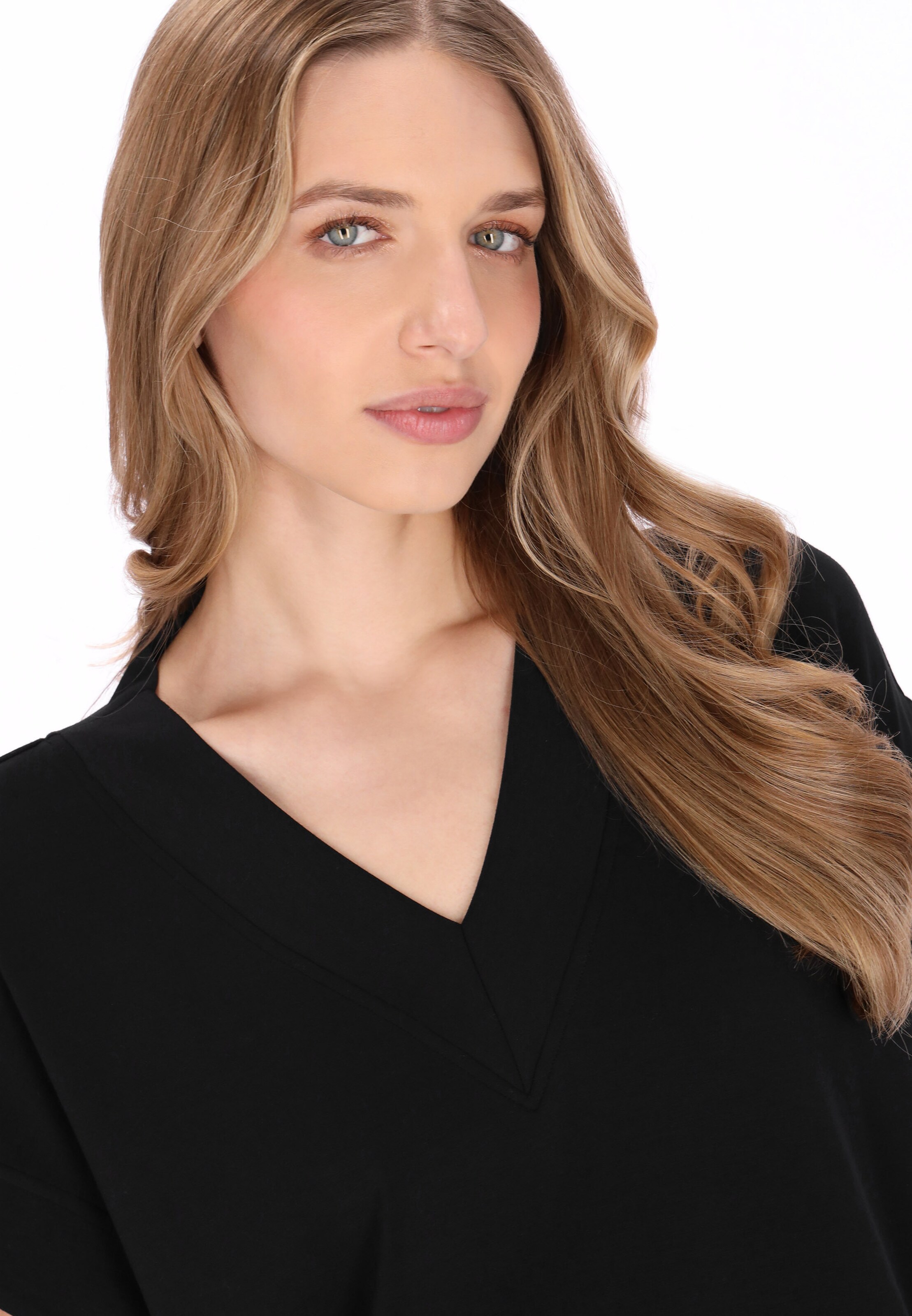 DreiMaster Klassik Shirt 'Classic' in Black