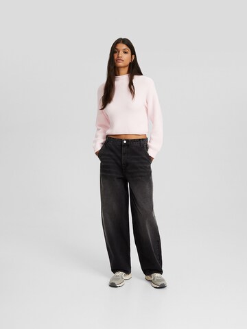 Pull-over Bershka en rose