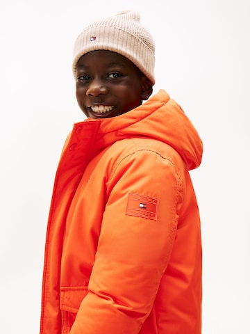 TOMMY HILFIGER Between-season jacket 'Essential' in Orange