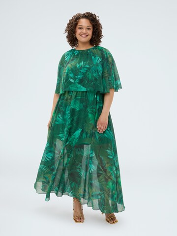 Robe Fiorella Rubino en vert