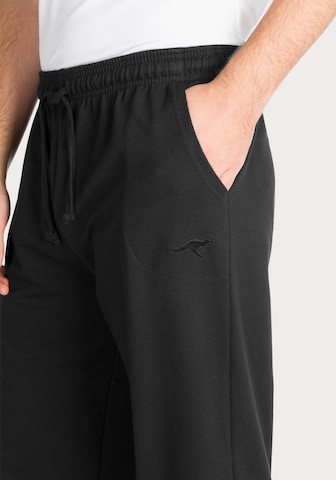 KangaROOS Regular Pajama pants in Black