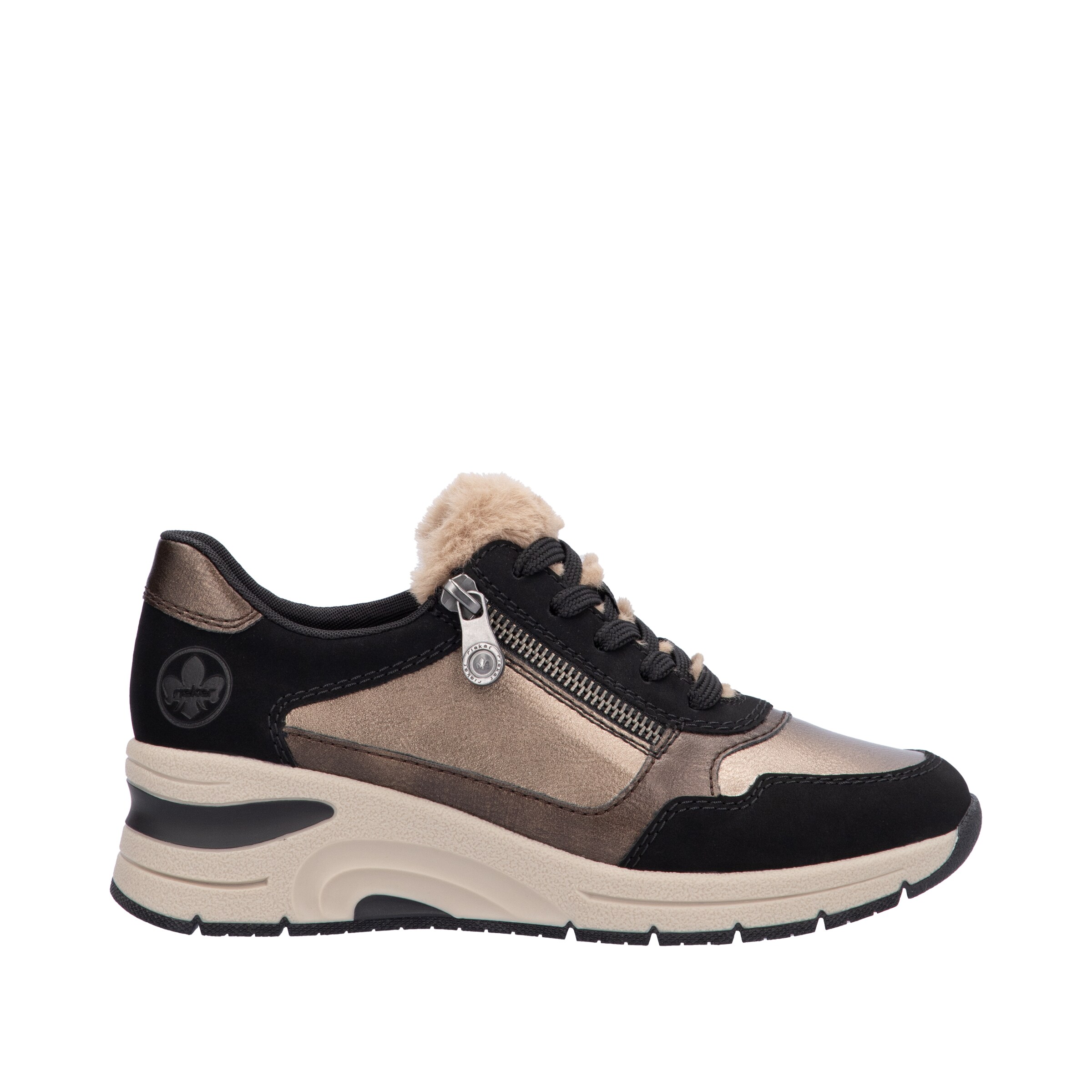 Rieker Sneakers in Bronze