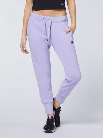 Jette Sport Tapered Hose in Lila: predná strana