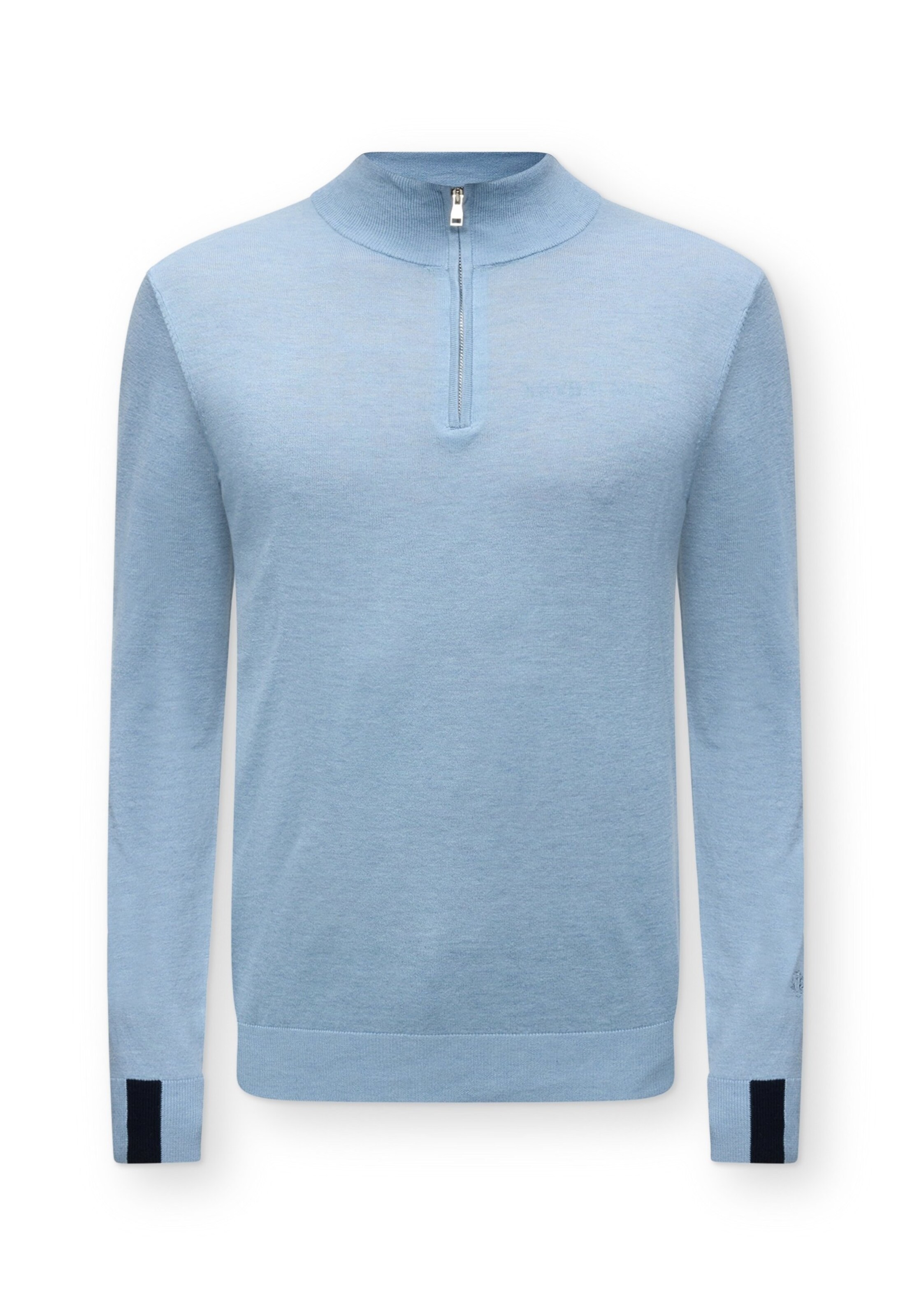 MOS MOSH Pullover 'MMGAdam' in Blau: Vorderseite