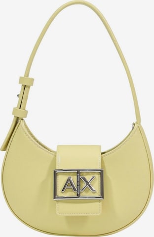 Borsa a spalla 'XW002566 AF12039' di ARMANI EXCHANGE in giallo: frontale