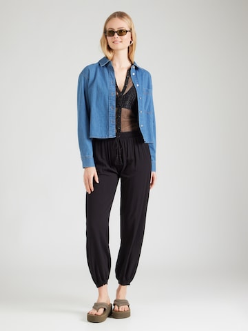 Hailys Tapered Housut 'Ro44xy' värissä musta