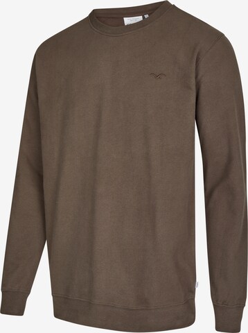 Cleptomanicx Sweatshirt 'Ligull' in Braun
