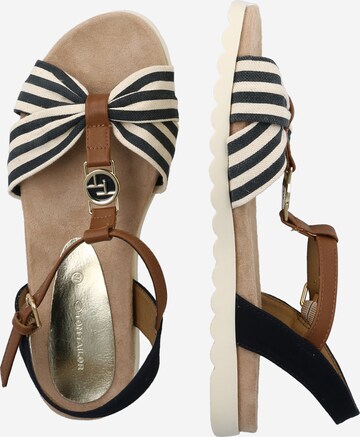 TOM TAILOR Sandalen met riem in Gemengde kleuren