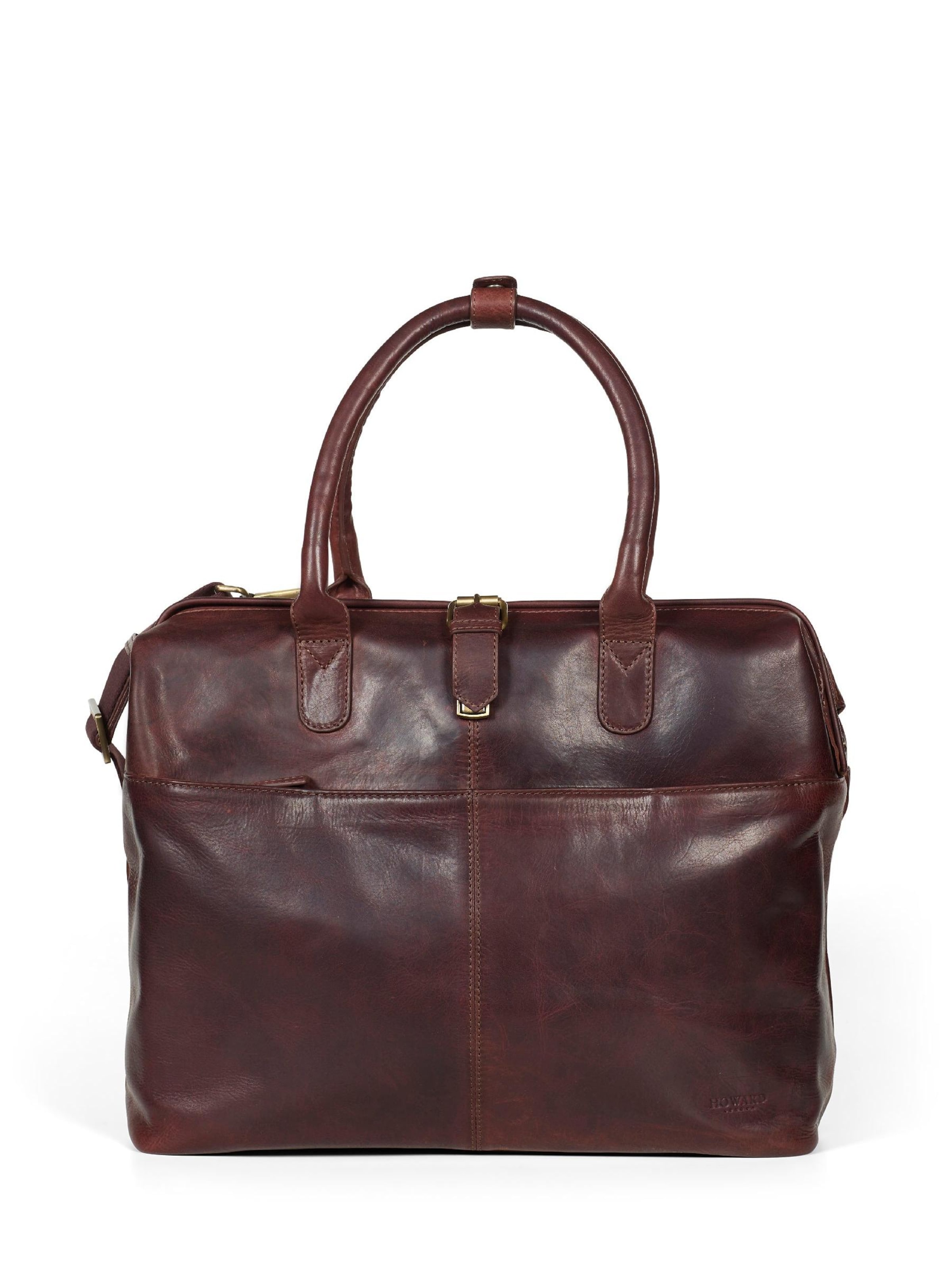 Howard London Laptoptasche‌‌‌‌ in Braun: Vorderseite