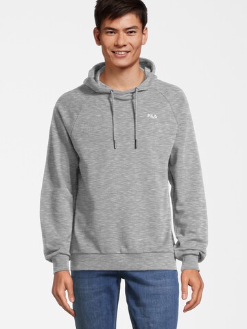 FILA Sweatshirt 'BRAIVES' in Grey: front