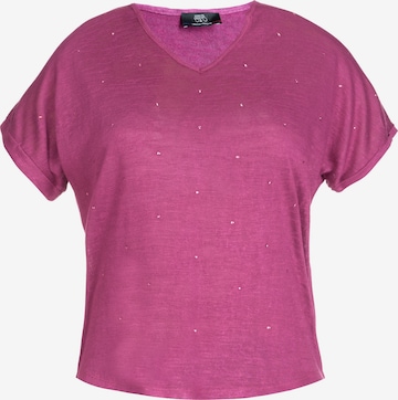 Le Temps Des Cerises Shirt 'BIBOU' in Pink: front