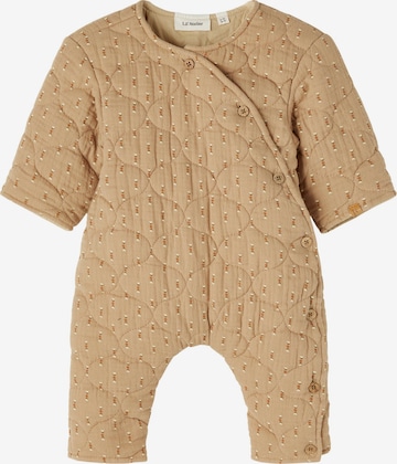 NAME IT Dungarees 'Damir' in Beige: front