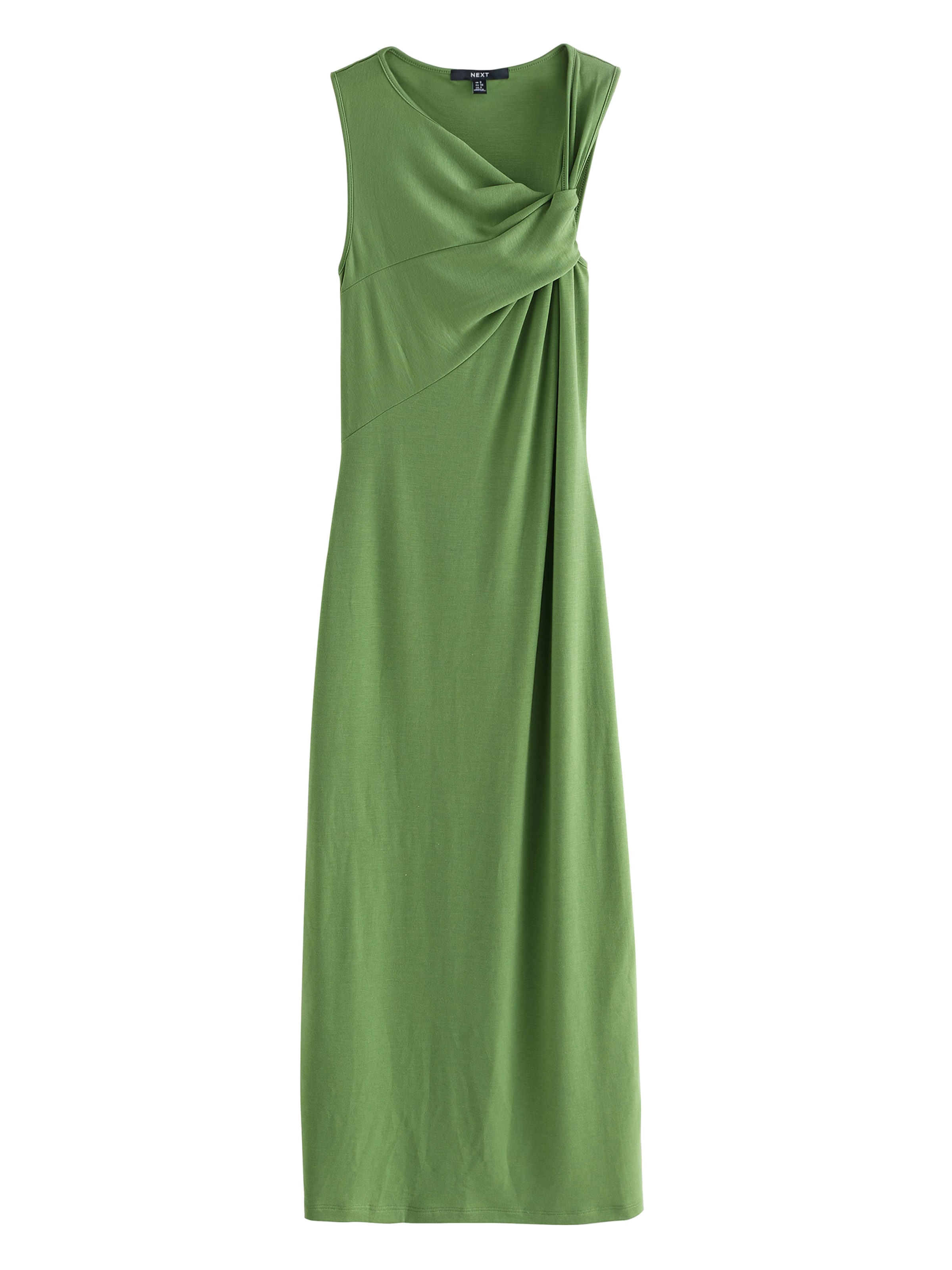 Next - Vestido en verde: frente