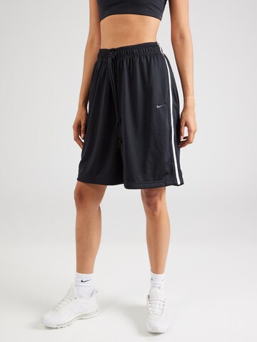 Nike Sportswear Широкий Штаны в Черный