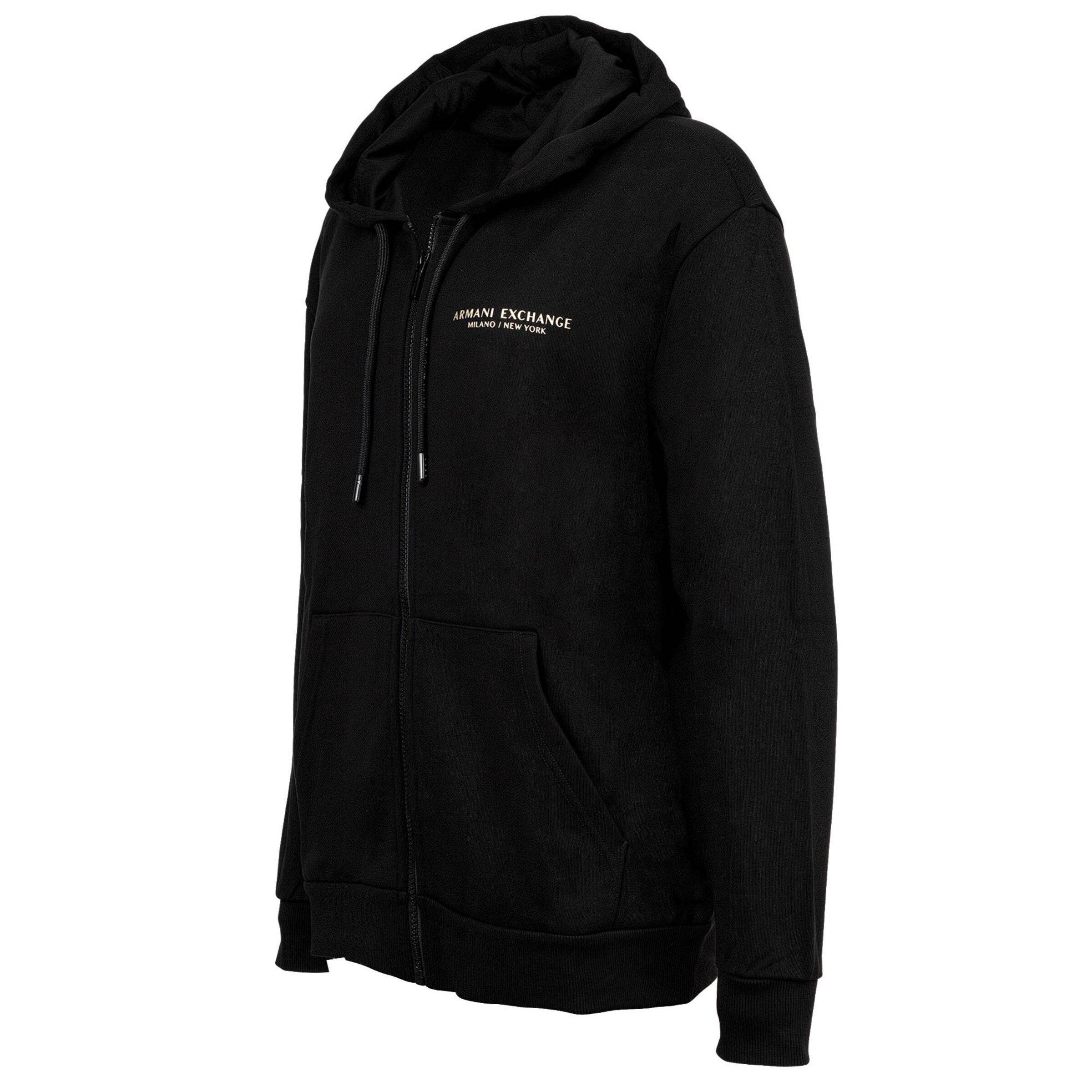 Giacca di felpa di ARMANI EXCHANGE in nero