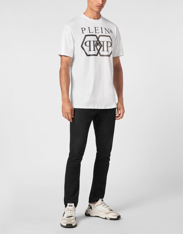 T-Shirt Philipp Plein en blanc