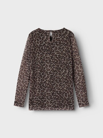 T-Shirt NAME IT en marron