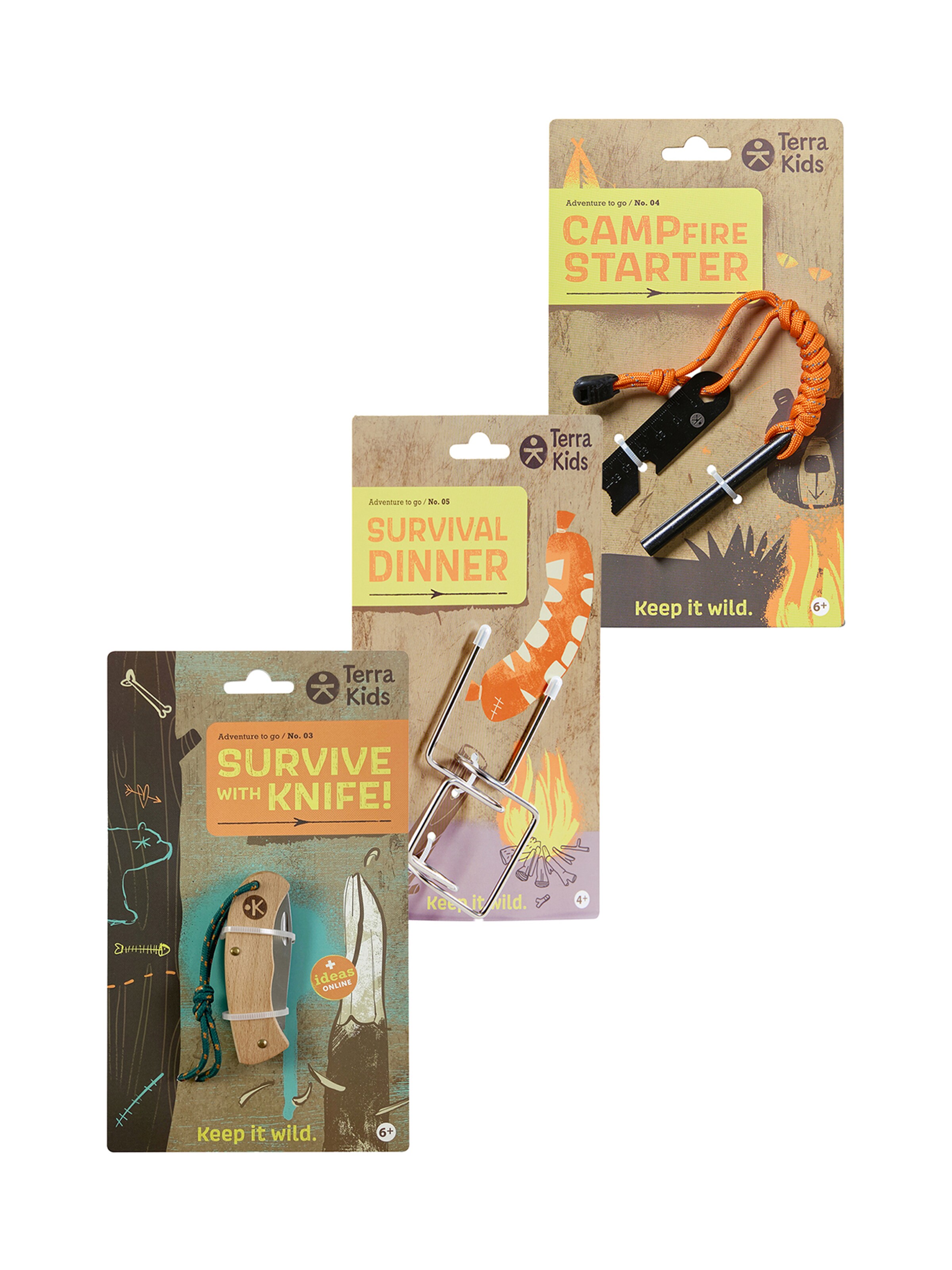 HABA Outdoor-Spielzeug ' Terra Kids Outdoor-Set ' in Mischfarben: Vorderseite