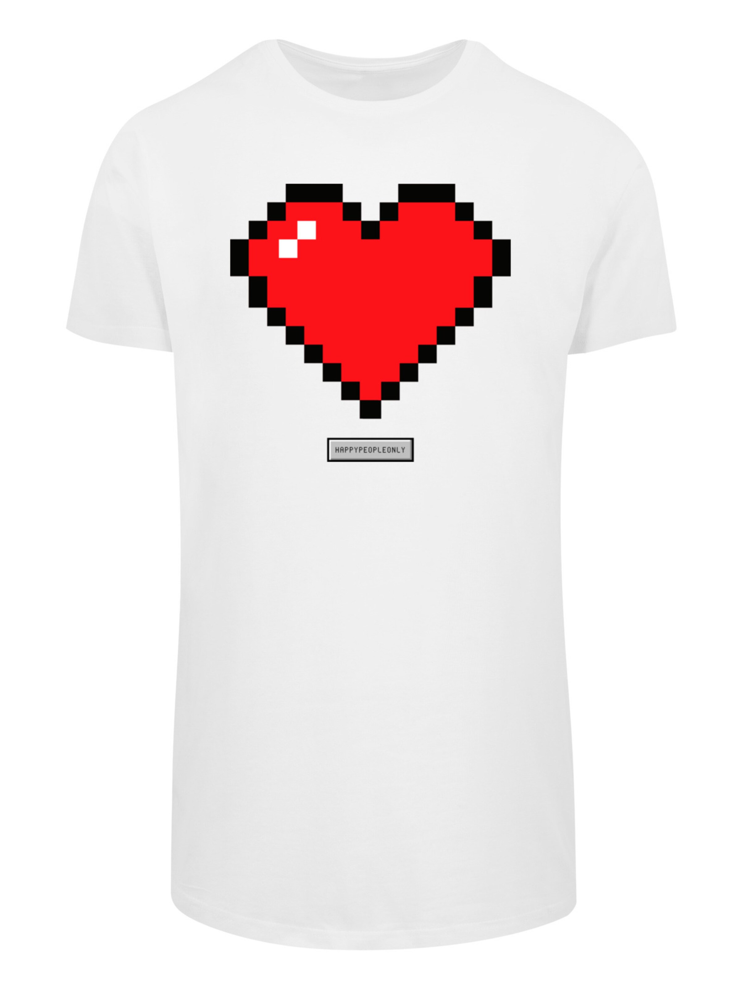 F4NT4STIC Shirt in Wit: voorkant