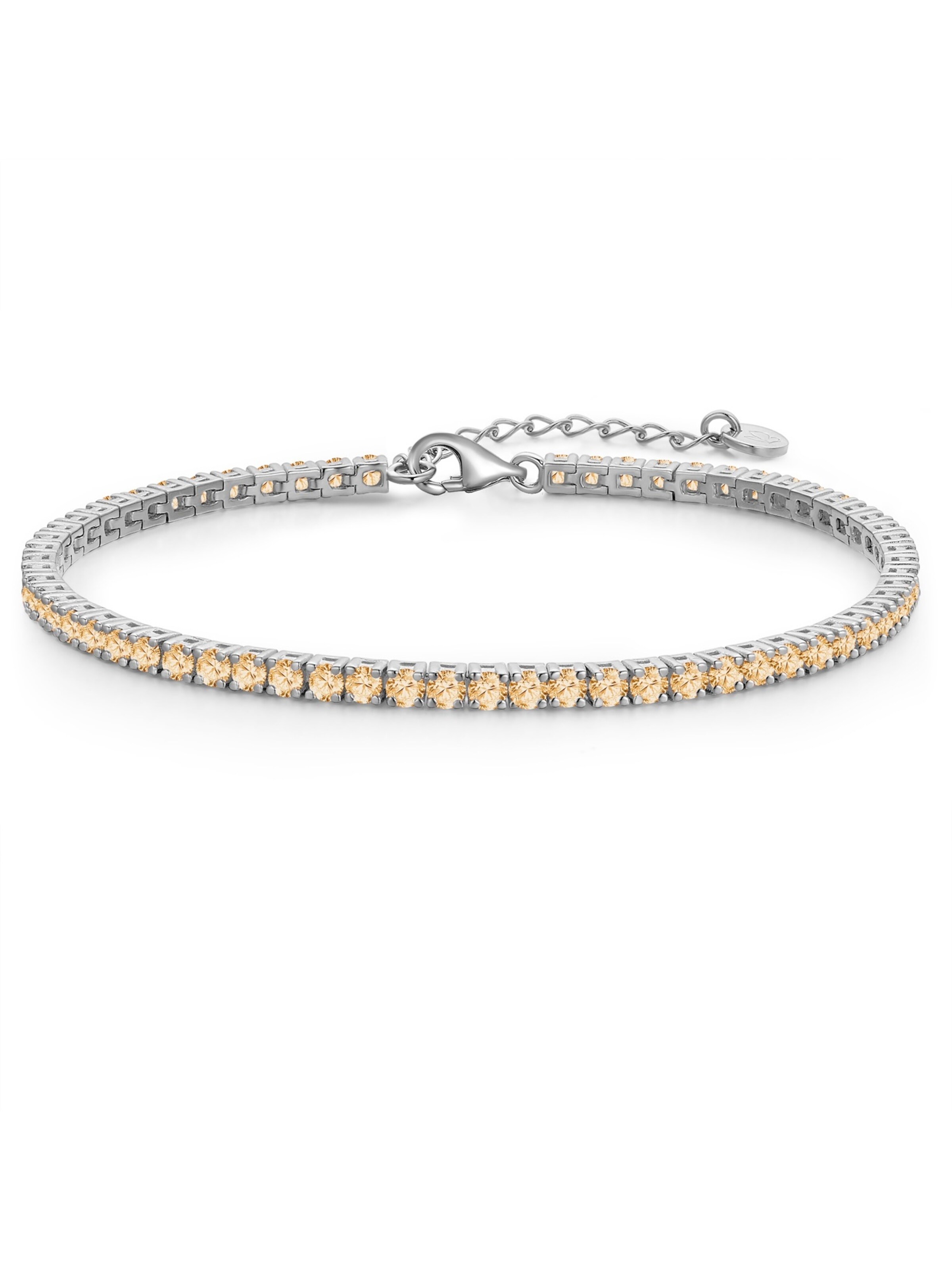 Glanzstücke München - Pulsera en plata: frente