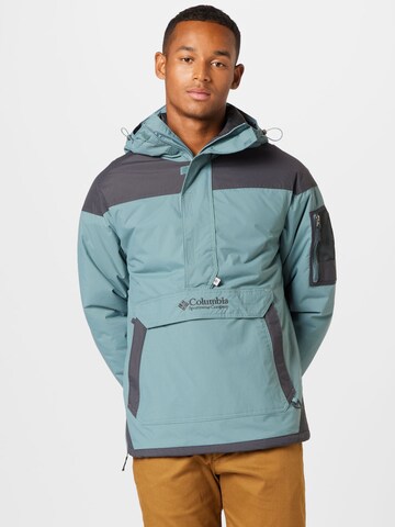 Veste outdoor 'Challenger' COLUMBIA en bleu : devant