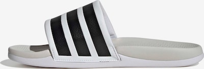 ADIDAS SPORTSWEAR Pantolette in 38 in schwarz / weiß, Produktansicht