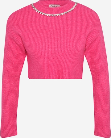 Pulover 'ONLGAIDA' de la Only Petite pe roz: față
