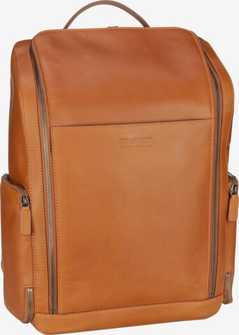 LEONHARD HEYDEN Backpack 'Ottawa 6874' in Brown