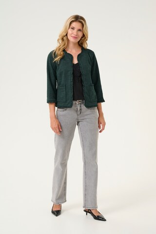 Blazer 'Mellie' Cream en vert
