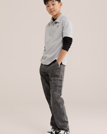 WE Fashion - Loosefit Vaquero en gris