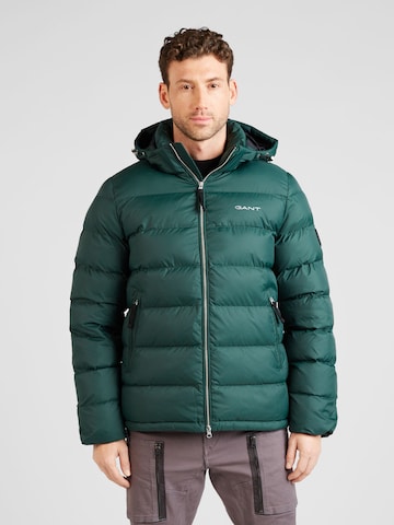 GANT Zimska jakna | zelena barva: sprednja stran