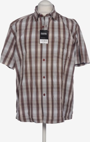 WRANGLER Button Up Shirt in XL in Brown: front